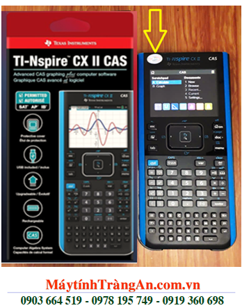 Ti-Nspire CX II-CAS, Máy tính Khoa học Vẽ đồ thị Texas Instrument Ti-Nspire CXII-CAS chính hãng MẪU MỚI (cho kỳ thi ACT, IB, AP, QCE,TCE, WACE, VCE)